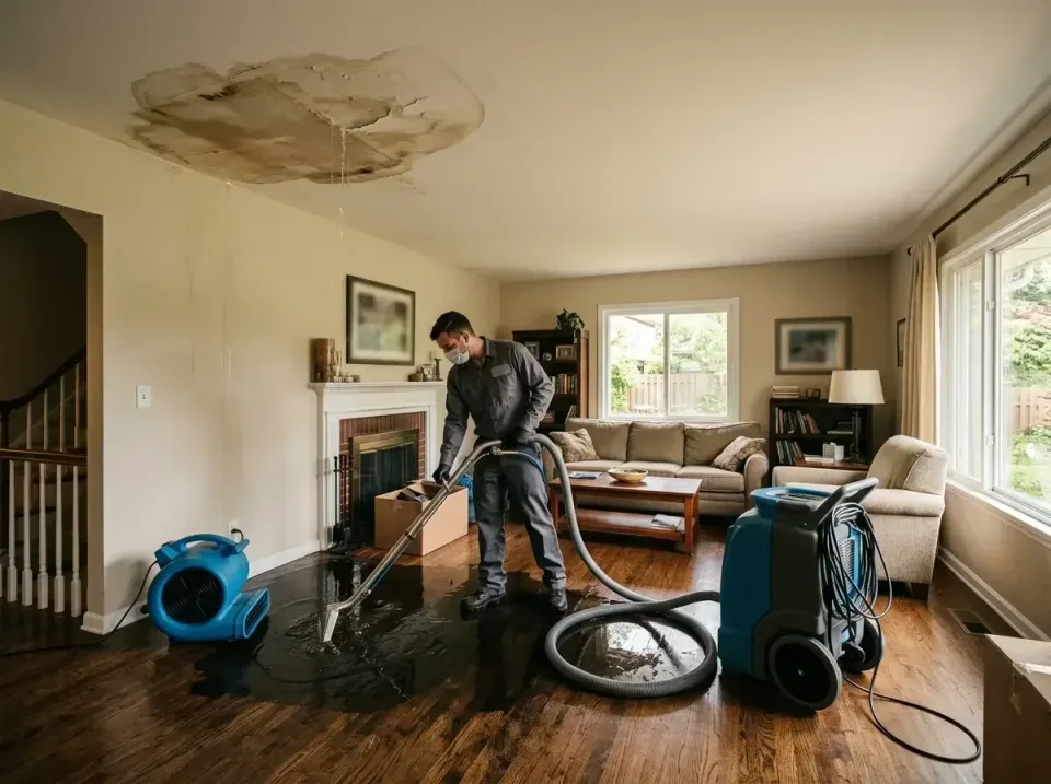 attic-pipe-burst-ceiling-drip-008 — frequently asked questions, Water Damage Restoration & Carpet Care in Coral Springs, FL